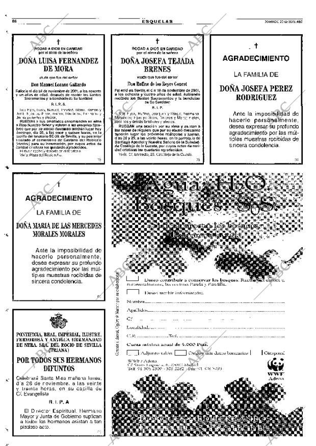 ABC SEVILLA 25-11-2001 página 86