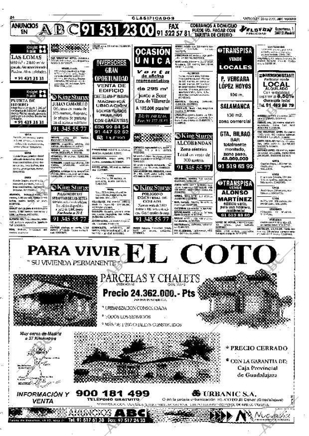 ABC MADRID 28-11-2001 página 108