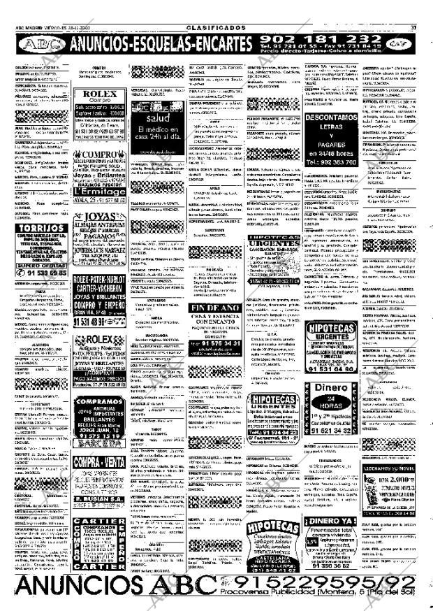 ABC MADRID 28-11-2001 página 115