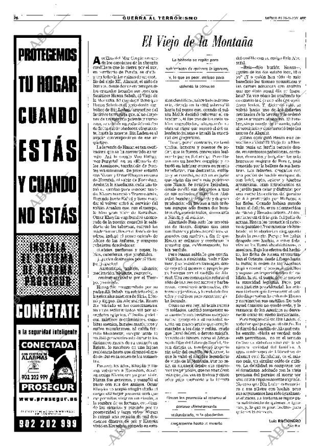 ABC MADRID 28-11-2001 página 28