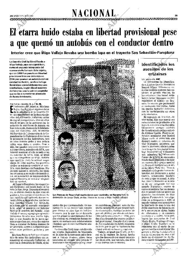 ABC MADRID 28-11-2001 página 29