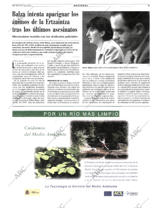 ABC MADRID 28-11-2001 página 31