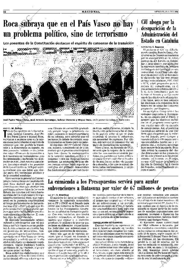 ABC MADRID 28-11-2001 página 32
