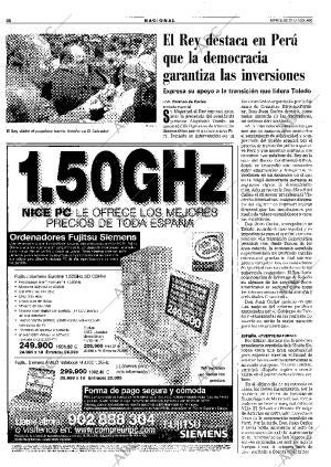 ABC MADRID 28-11-2001 página 38