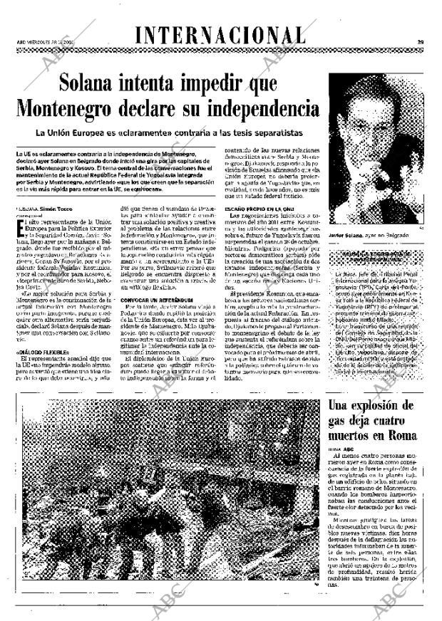 ABC MADRID 28-11-2001 página 39