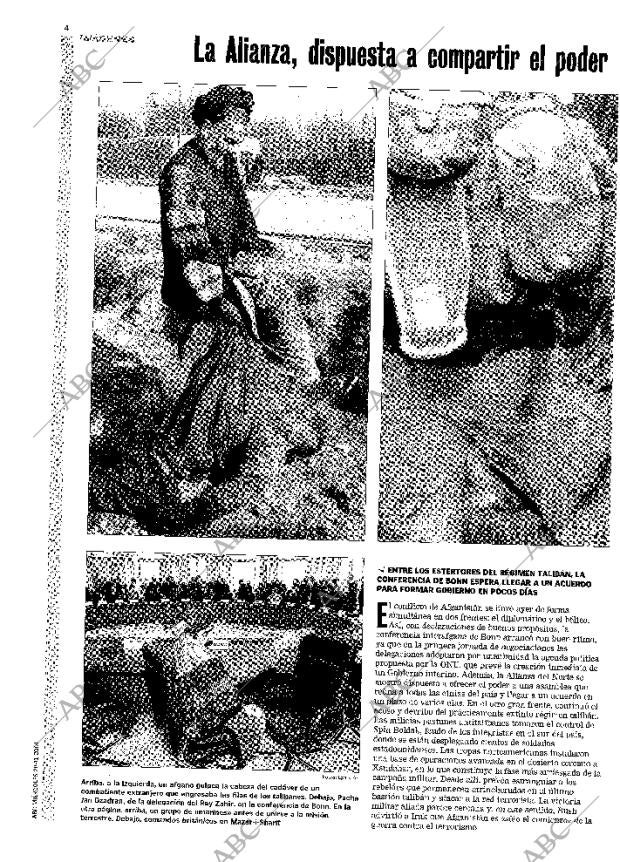 ABC MADRID 28-11-2001 página 4