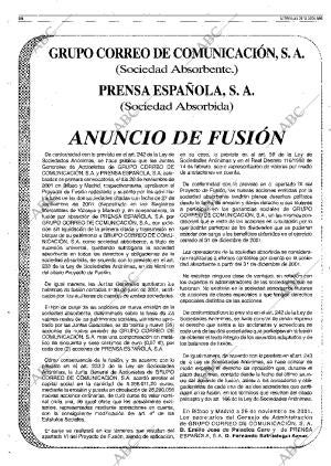 ABC MADRID 28-11-2001 página 54