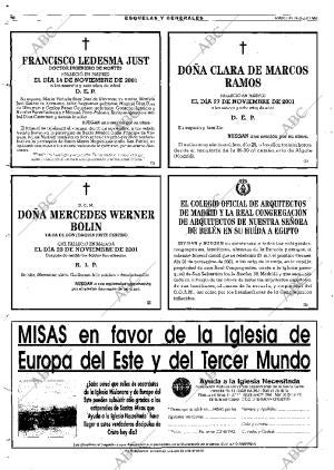 ABC MADRID 28-11-2001 página 70
