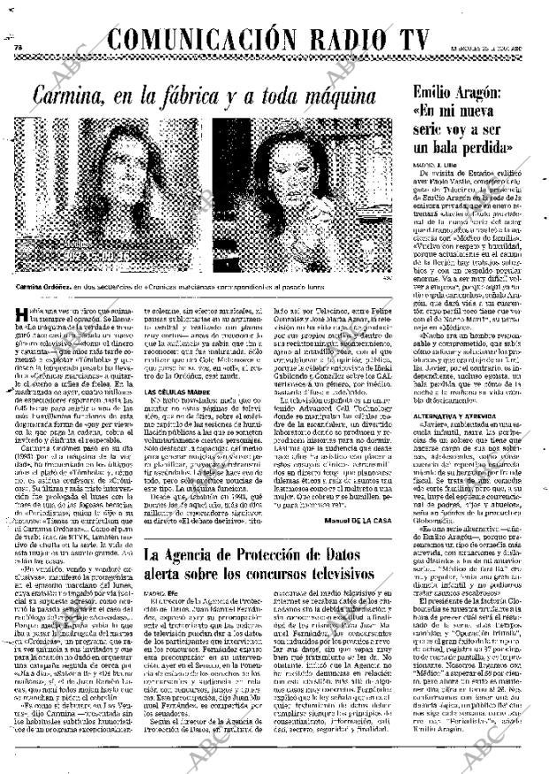 ABC MADRID 28-11-2001 página 78
