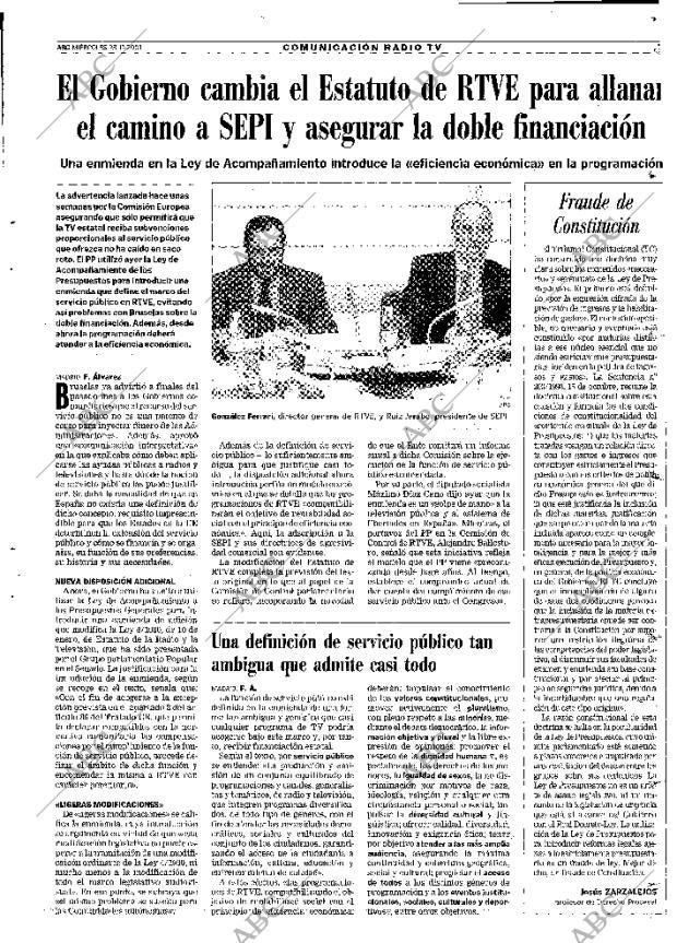 ABC MADRID 28-11-2001 página 79