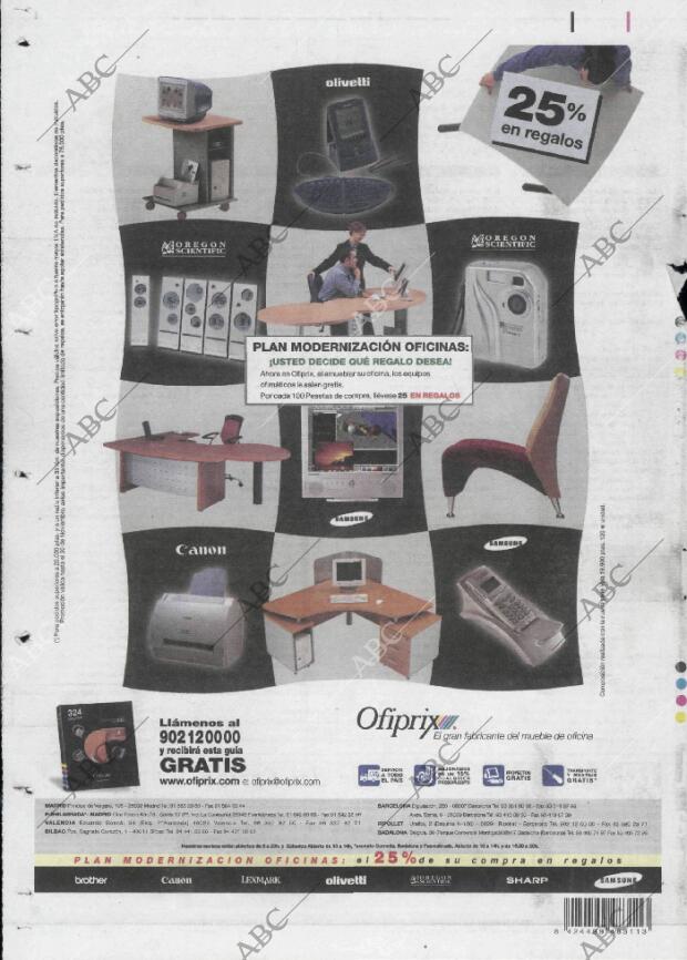 ABC MADRID 28-11-2001 página 84