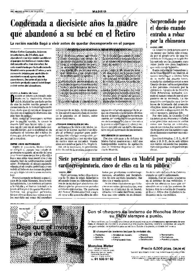 ABC MADRID 28-11-2001 página 91