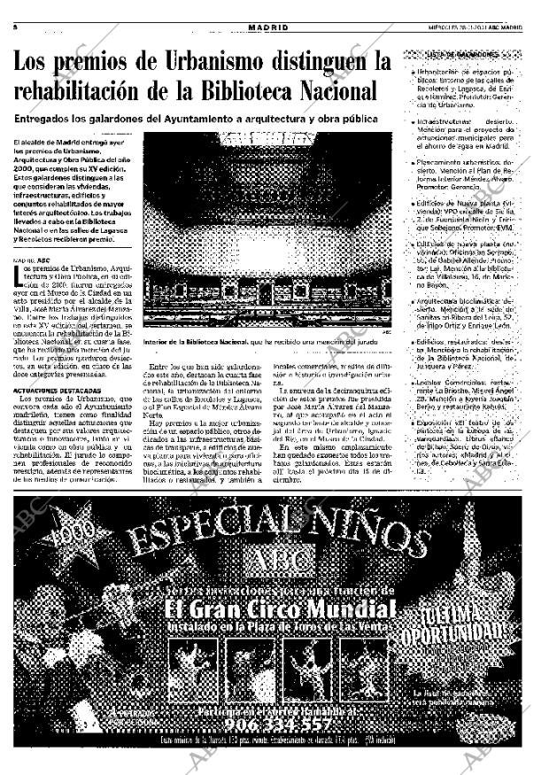 ABC MADRID 28-11-2001 página 92