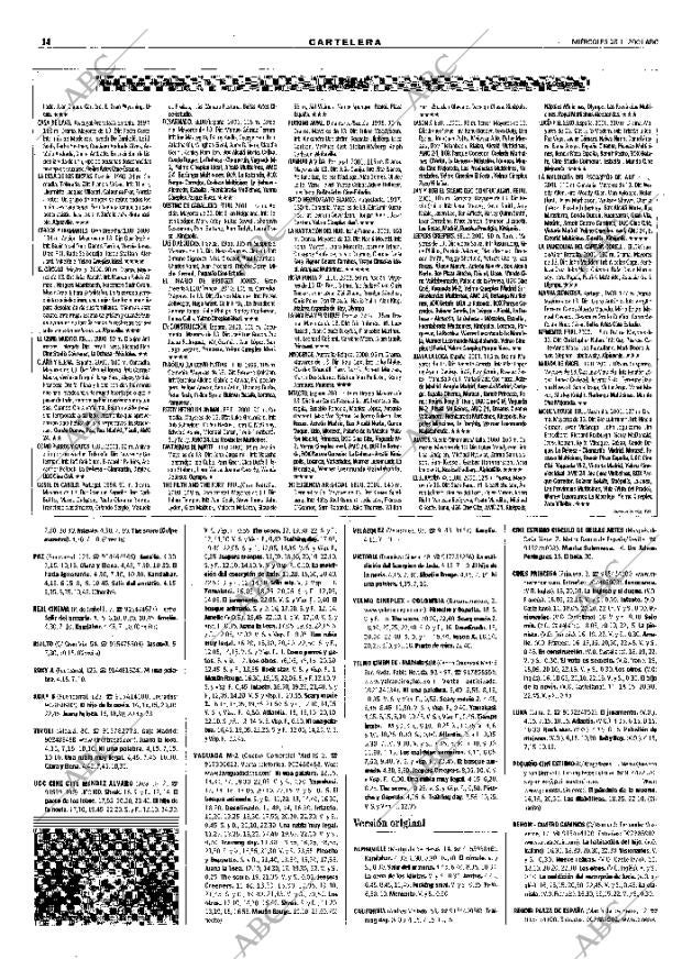 ABC MADRID 28-11-2001 página 98