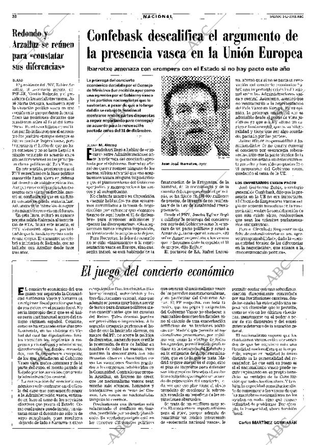 ABC MADRID 01-12-2001 página 26