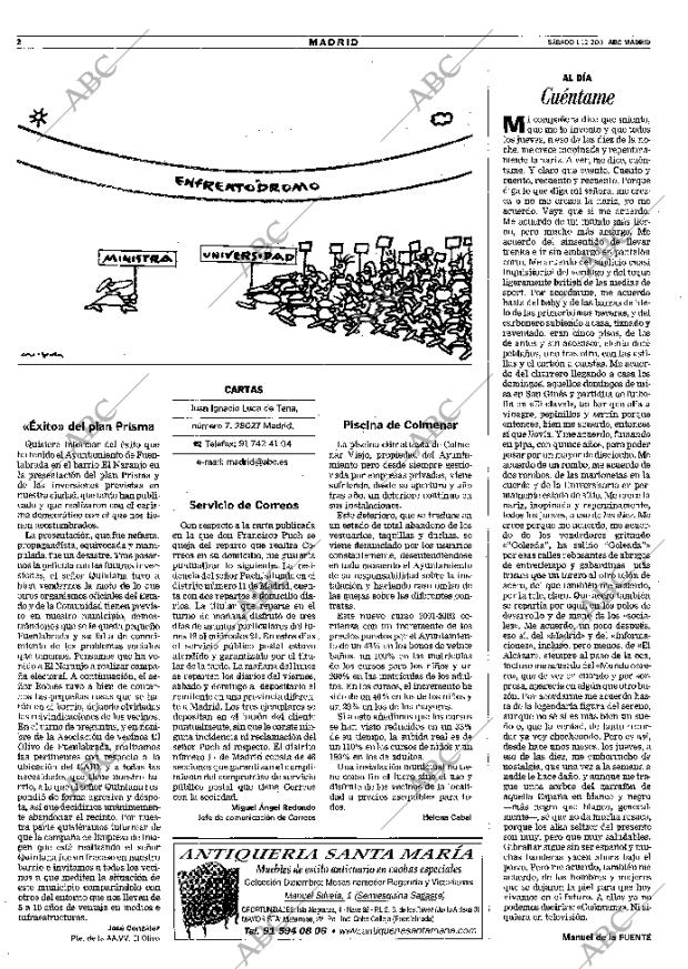ABC MADRID 01-12-2001 página 90