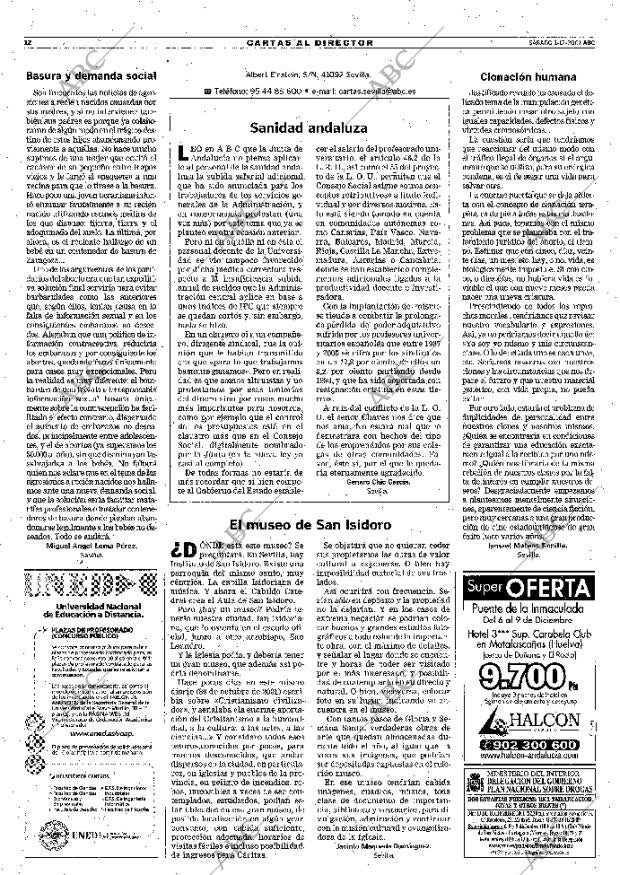 ABC SEVILLA 01-12-2001 página 12