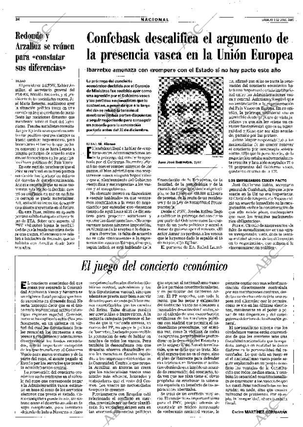 ABC SEVILLA 01-12-2001 página 24