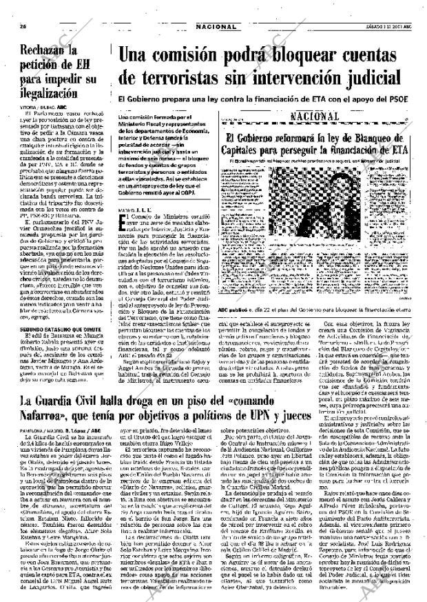 ABC SEVILLA 01-12-2001 página 26