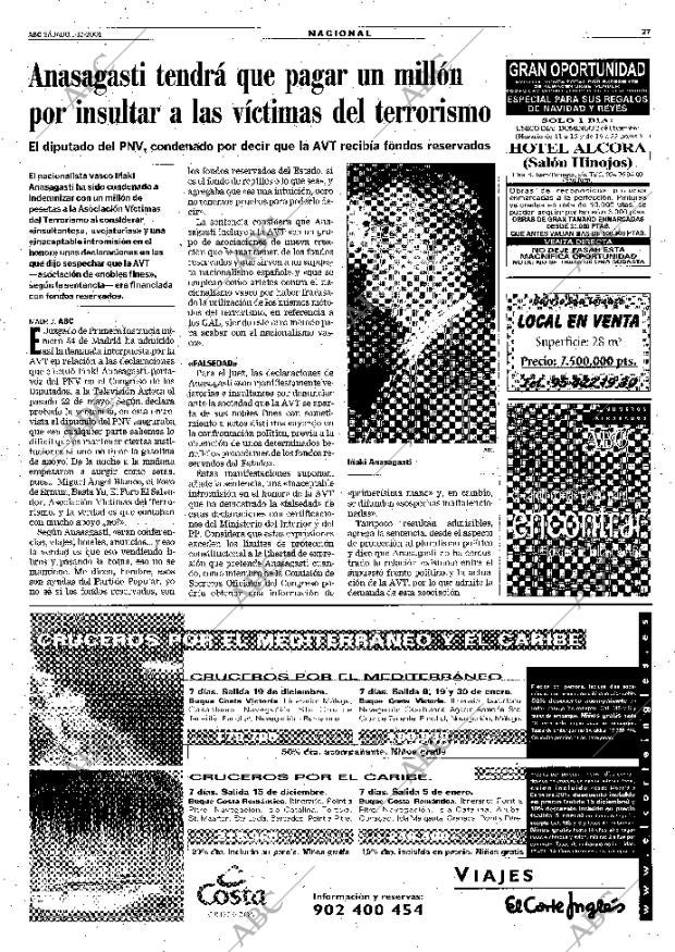 ABC SEVILLA 01-12-2001 página 27