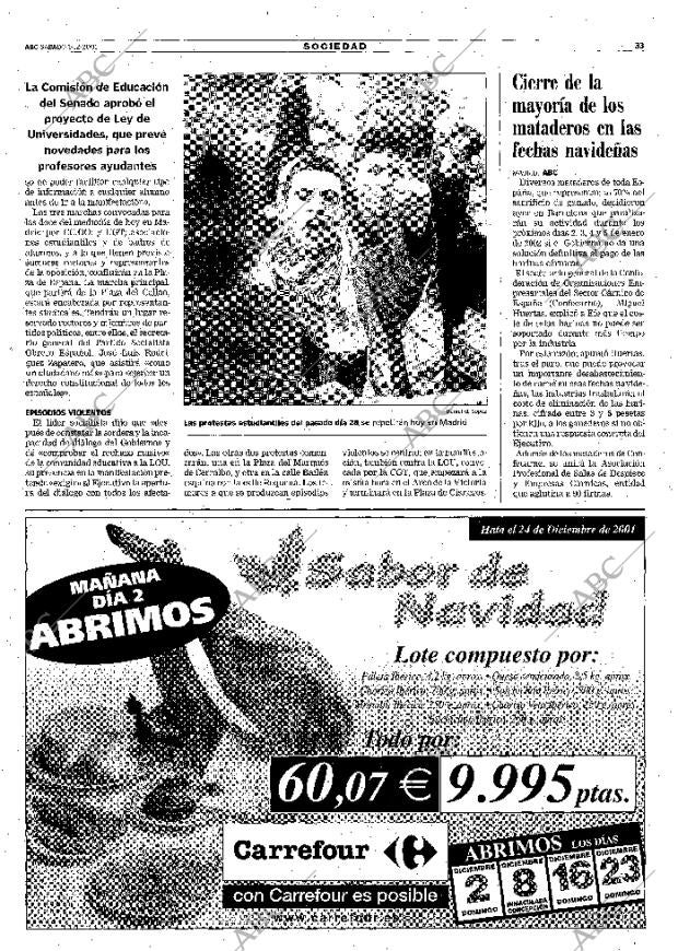 ABC SEVILLA 01-12-2001 página 33