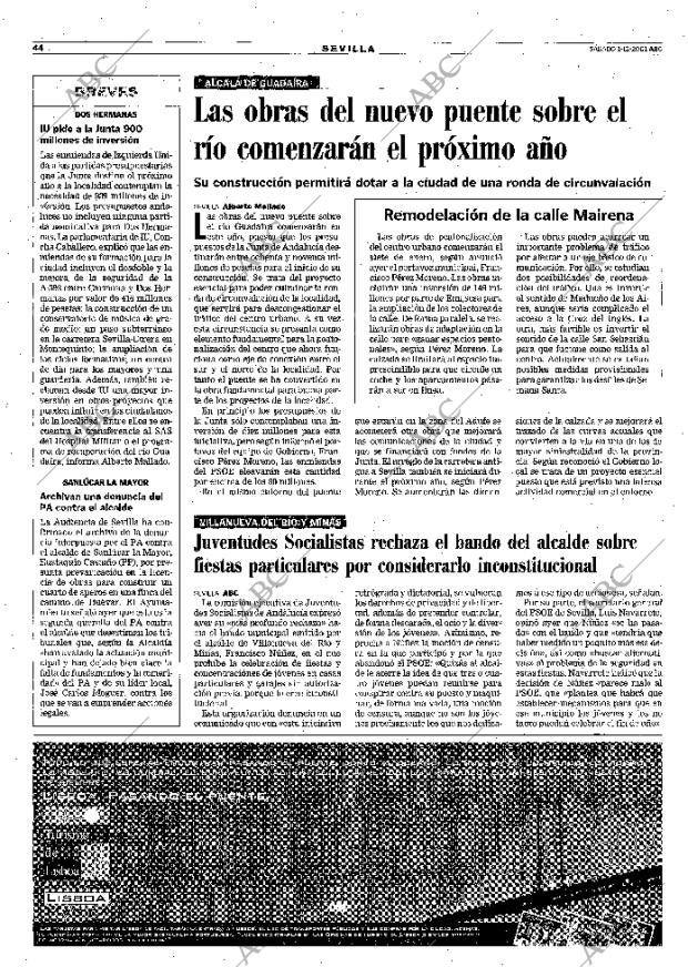 ABC SEVILLA 01-12-2001 página 44