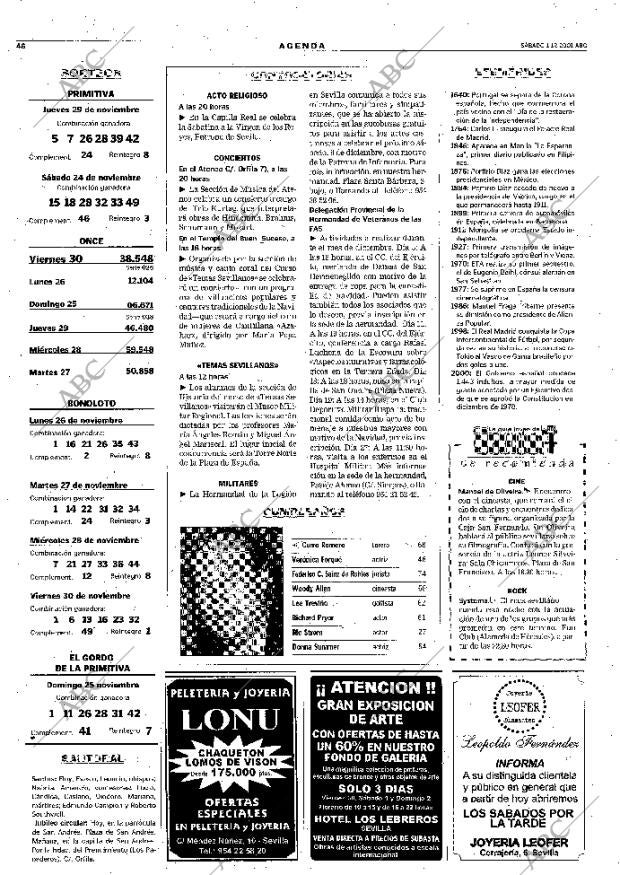 ABC SEVILLA 01-12-2001 página 46