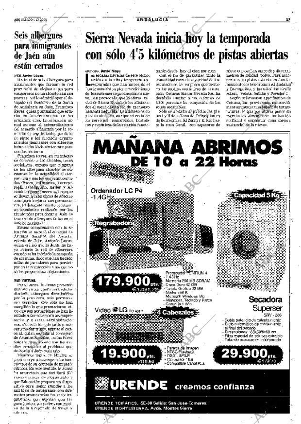 ABC SEVILLA 01-12-2001 página 57