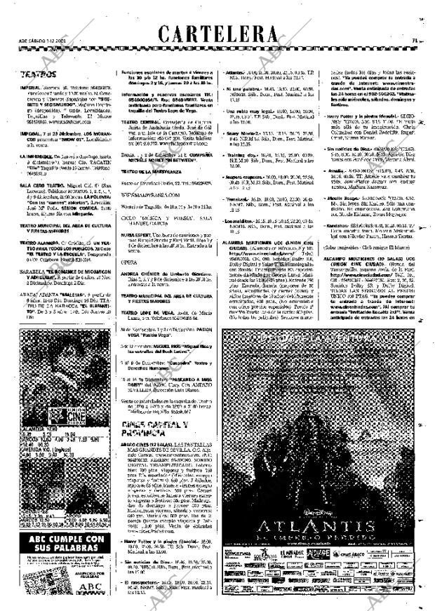 ABC SEVILLA 01-12-2001 página 71