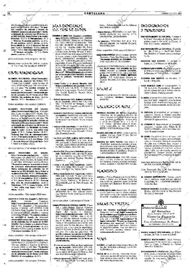 ABC SEVILLA 01-12-2001 página 76