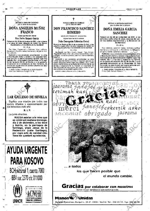 ABC SEVILLA 01-12-2001 página 78