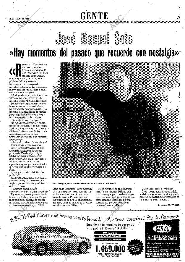 ABC SEVILLA 01-12-2001 página 87