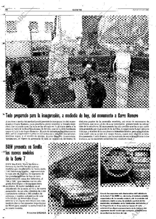 ABC SEVILLA 01-12-2001 página 88