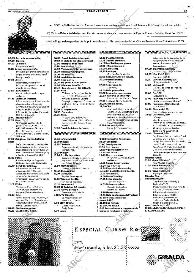 ABC SEVILLA 01-12-2001 página 93