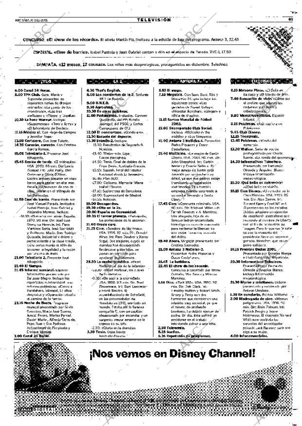 ABC SEVILLA 01-12-2001 página 95