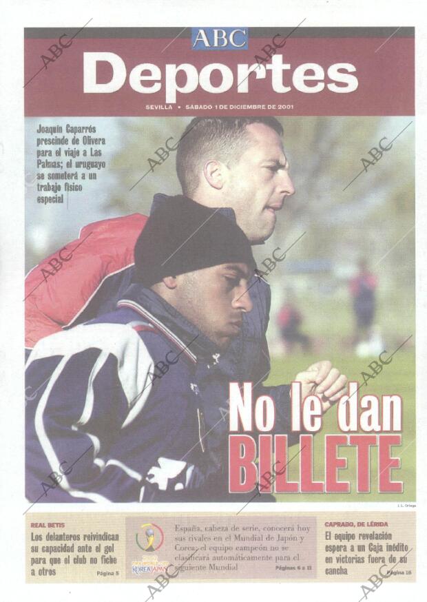 ABC SEVILLA 01-12-2001 página 97