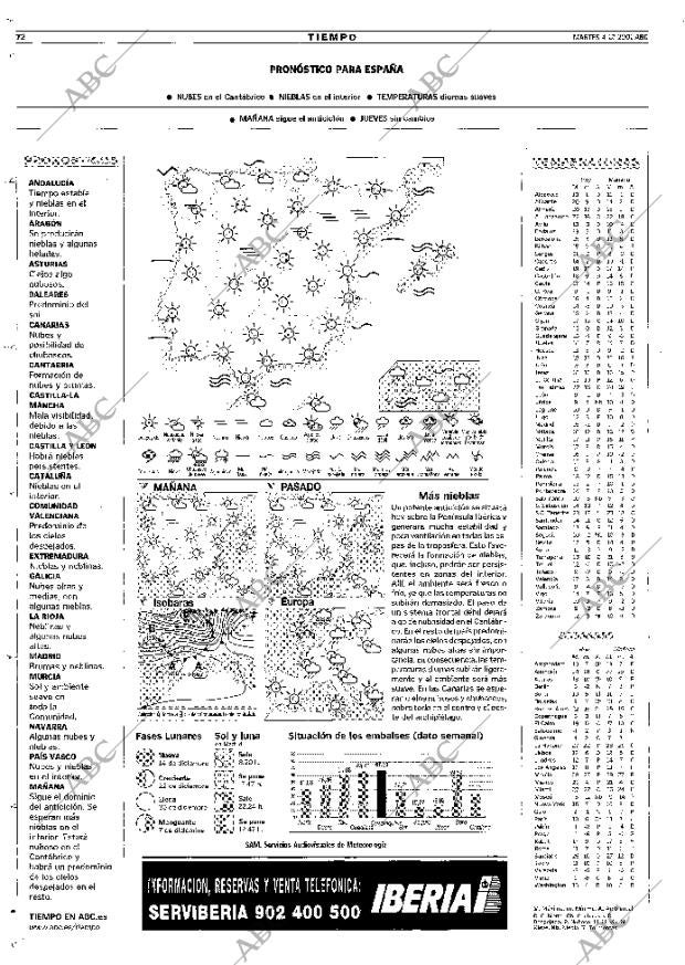 ABC MADRID 04-12-2001 página 72