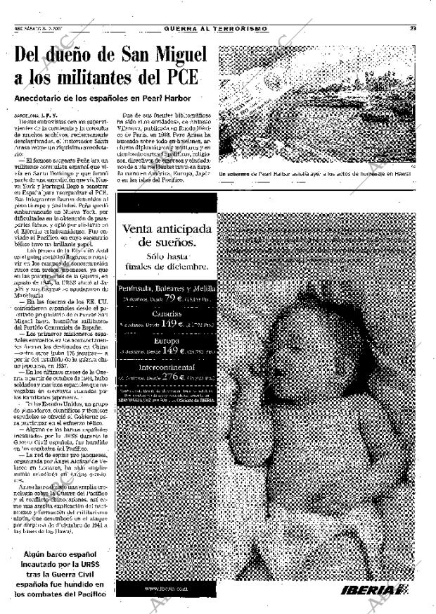 ABC MADRID 08-12-2001 página 23