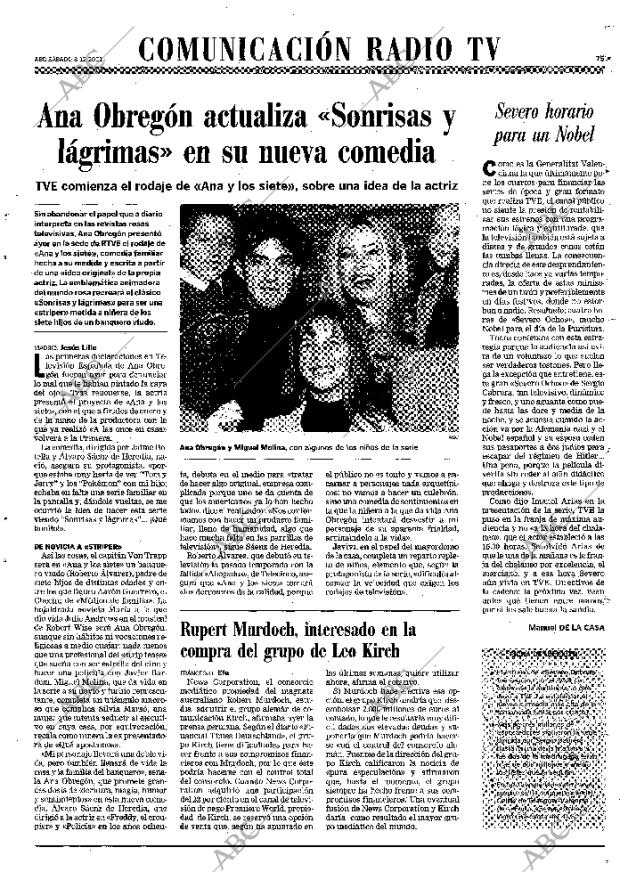 ABC MADRID 08-12-2001 página 75