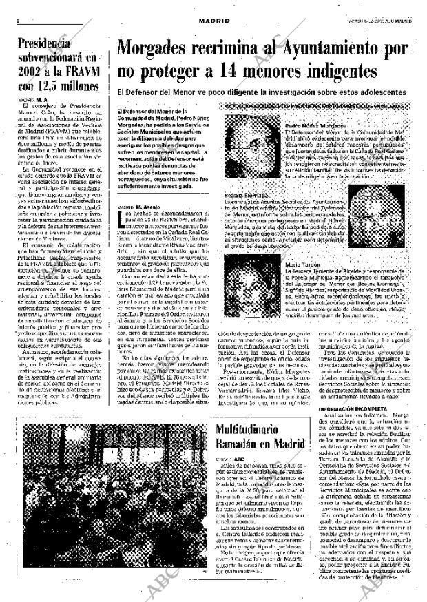 ABC MADRID 08-12-2001 página 86
