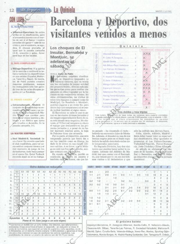 ABC SEVILLA 11-12-2001 página 108