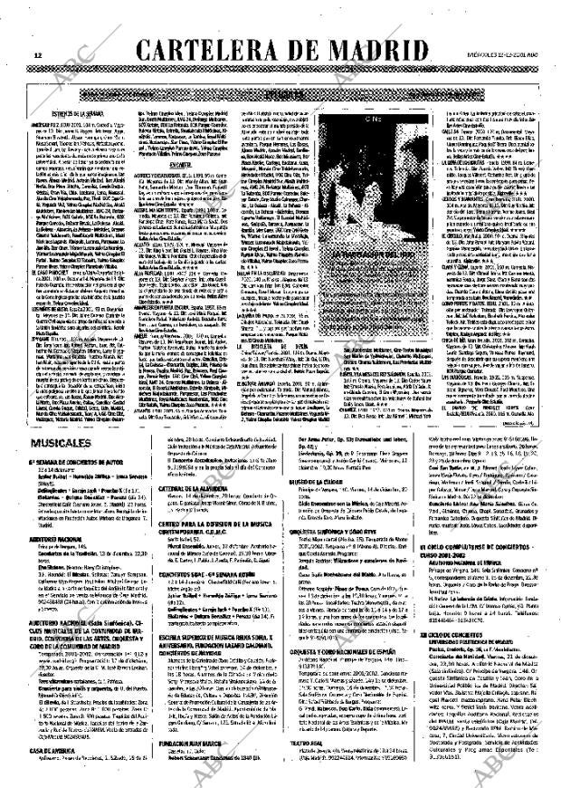ABC MADRID 12-12-2001 página 100