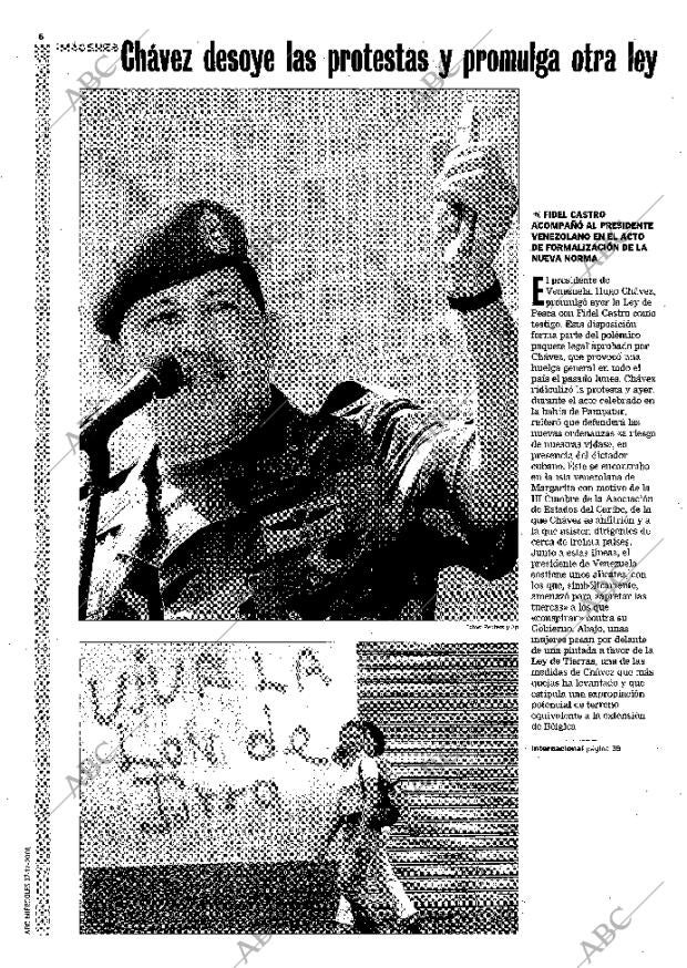 ABC MADRID 12-12-2001 página 6