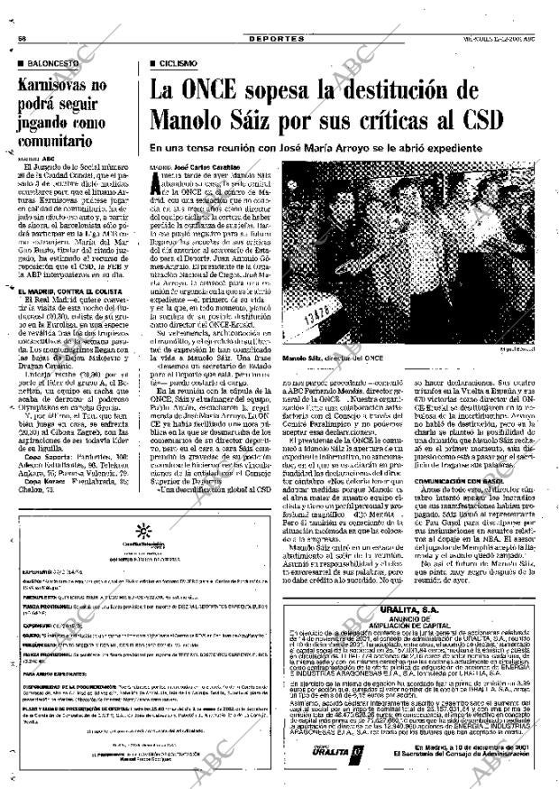 ABC MADRID 12-12-2001 página 68