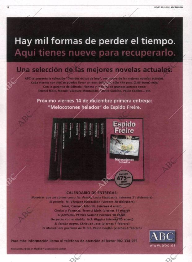ABC MADRID 13-12-2001 página 100