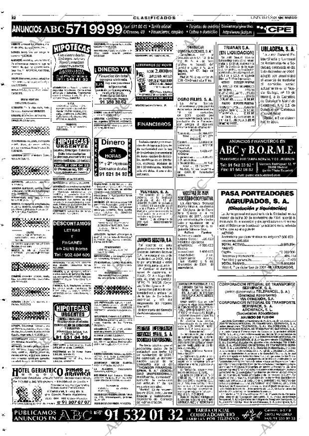 ABC MADRID 13-12-2001 página 120