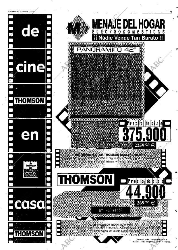 ABC MADRID 13-12-2001 página 121