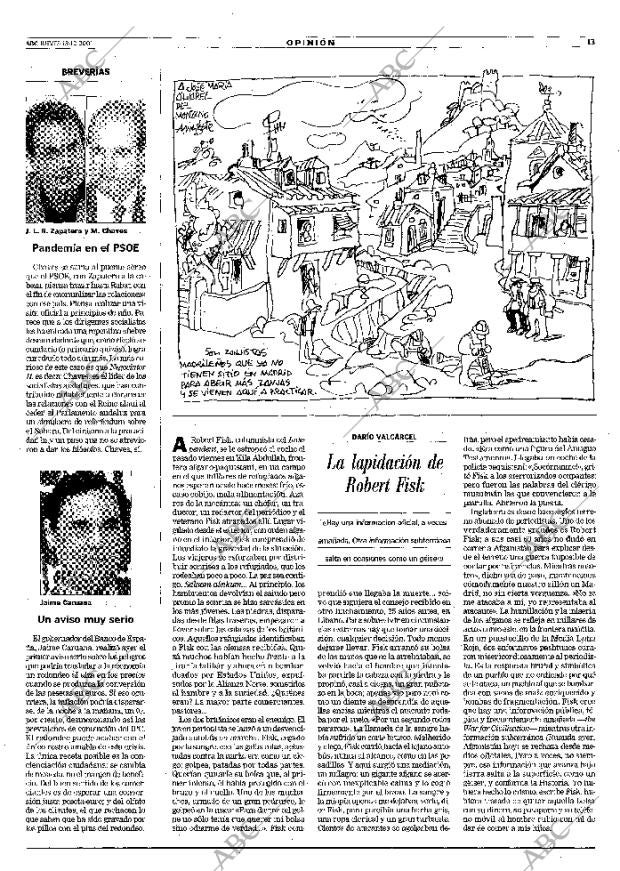 ABC MADRID 13-12-2001 página 13