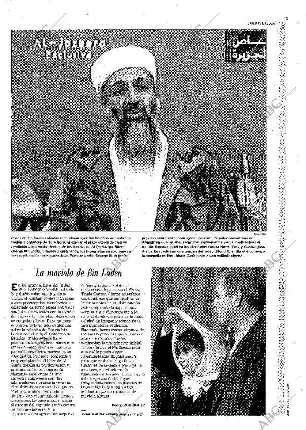 ABC MADRID 13-12-2001 página 5
