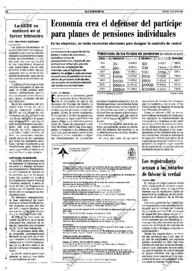 ABC MADRID 13-12-2001 página 52